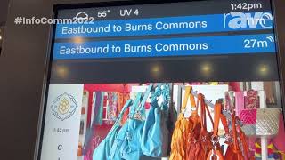 InfoComm 2022: Nanov Display Overviews Double-Sided 55-Inch Interactive LCD Kiosk