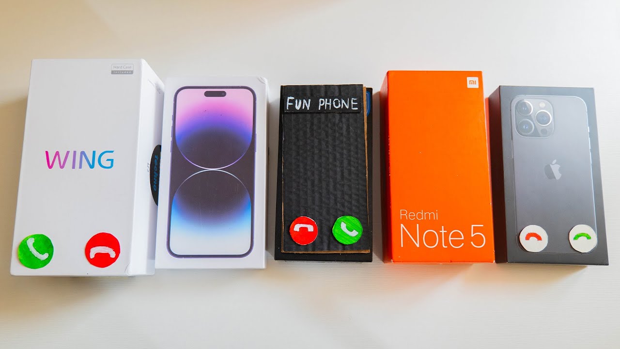 Box incoming call LG Wing & iPhone & Samsung Galaxy - YouTube