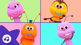 lets brush our teeth nursery rhymes kids songs boogie bugs