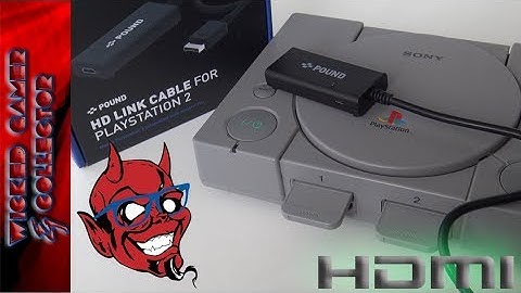 Pound HDMI Cable Review - Playstation 1 / PS1 Review Testing