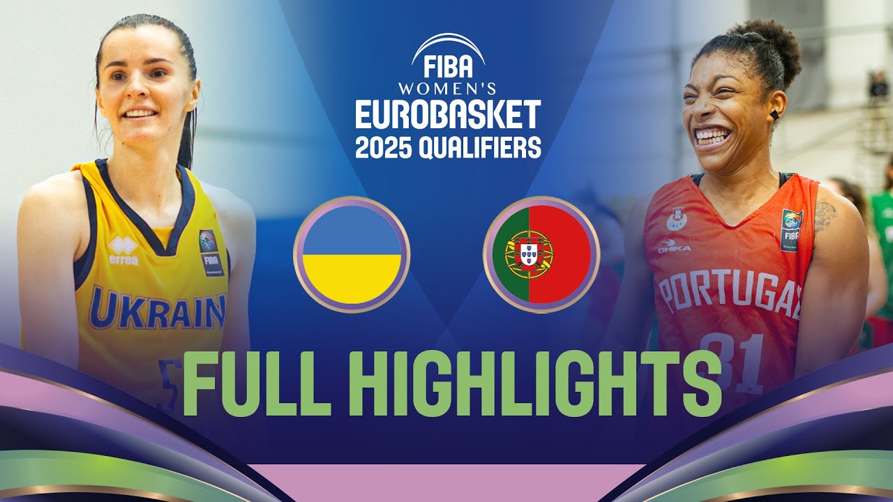 Ukraine v Portugal | Full Game Highlights