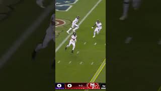 KYLE HAMILTON picks off purdy Ravens vs 49rs NFL