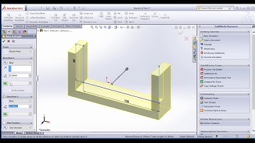 SolidWorks Tutorial | Extruded thin feature