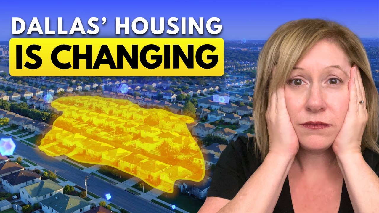 Жилищный ландшафт Далласа вот-вот изменится навсегда.