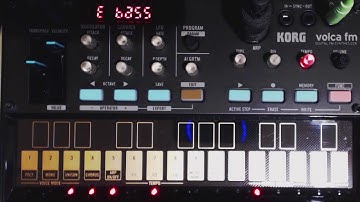 Korg Volca FM Factory Default Sounds