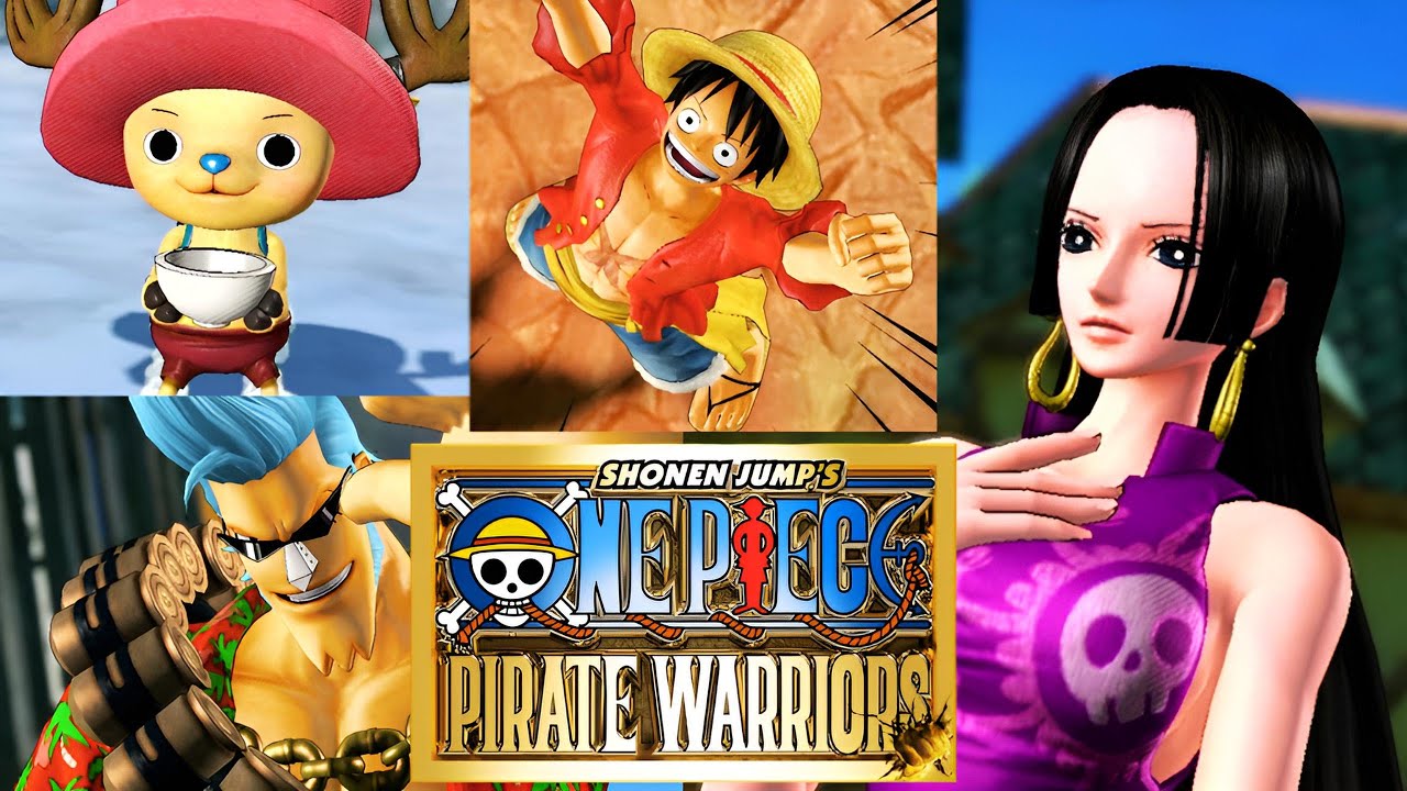 ONE PIECE PIRATE WARRIORS: Все выходы на сцену и победные позы