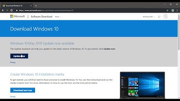 How to update windows 10 1803 to 1903