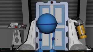 Stylized walk animation sequence