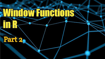 Window Functions in R Part 2 | Cumulative Aggregates | Rolling Aggregates | Recycled Aggregates