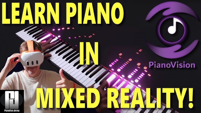 Learn piano online by yourself. Use a tablet or computer to learn piano  tutorials online. The black grand piano has a tablet placed on a notebook  stand. 3D Rendering. 6667060 Stock Photo