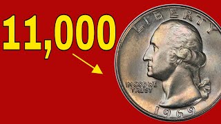 How valuable can a 1969 quarter be? Quarters worth money to look for!