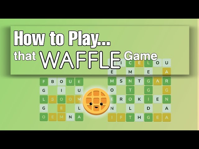 Every Wordle player should try Waffle, a daily word puzzle that's