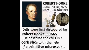 Robert Hooke|Born|Cell Discovery|Biology@read_science1