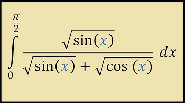Integral of sqrt(sinx)/[sqrt(sinx)+sqrt(cosx)] from 0 to pi/2