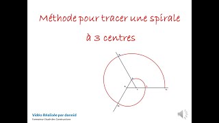 Draw a spiral with 3 centers