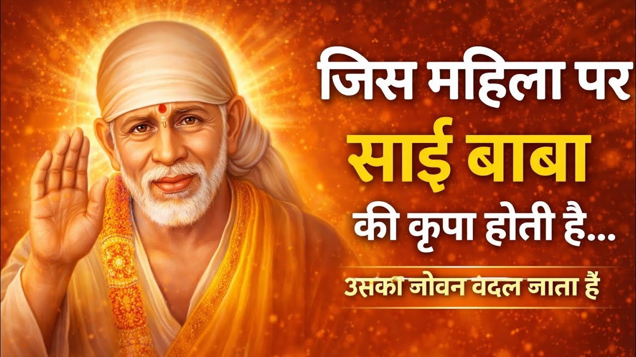 जिस महिला पर साईं बाबा की कृपा होती है तो उसका जीवन बदल जाता है