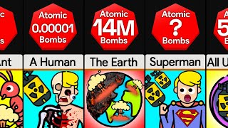 Comparison: How Many Atomic Bombs To Destroy _____