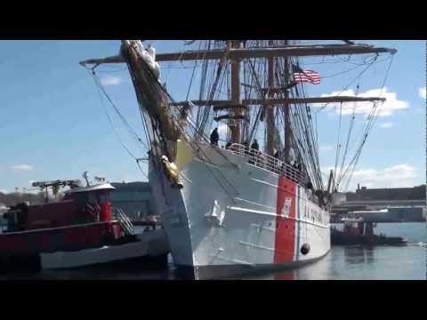 USCG EAGLE Departs