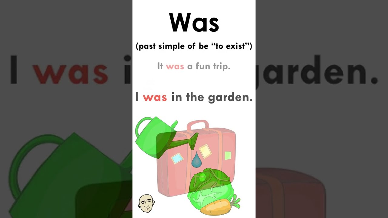 Was The Past Simple Of To Be Verb Shorts English Speaking Practice Mark Kulek ESL