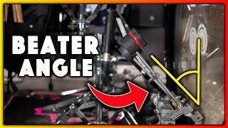 The Secret to Getting the Perfect Bass Drum Pedal Beater Angle