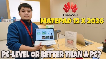 Meet the NEW Huawei MatePad 12 X 2026: Work Smarter, Create Faster: