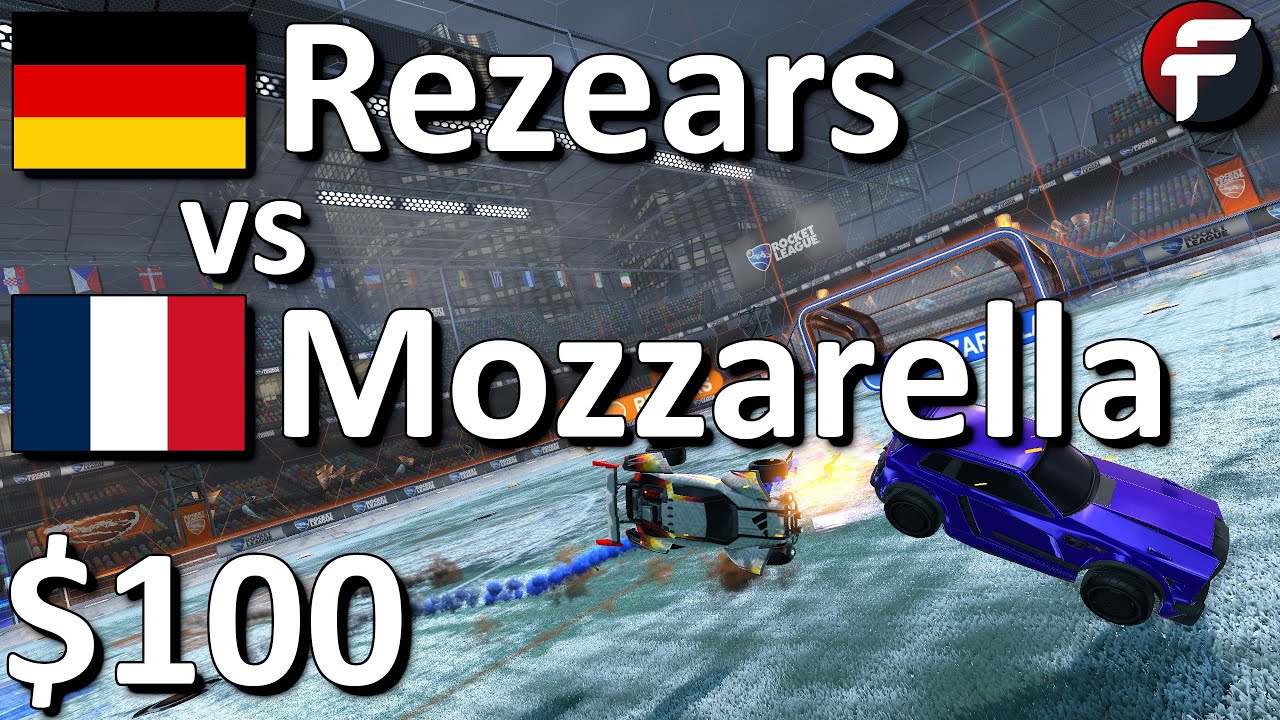 Резирс против Моцареллы | Шоу-матч Ракетной лиги за 100 долларов