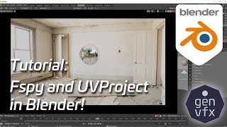 TUTORIAL: Fspy and UVProject in Blender! - making photoreal scenes with little effort that look ace!