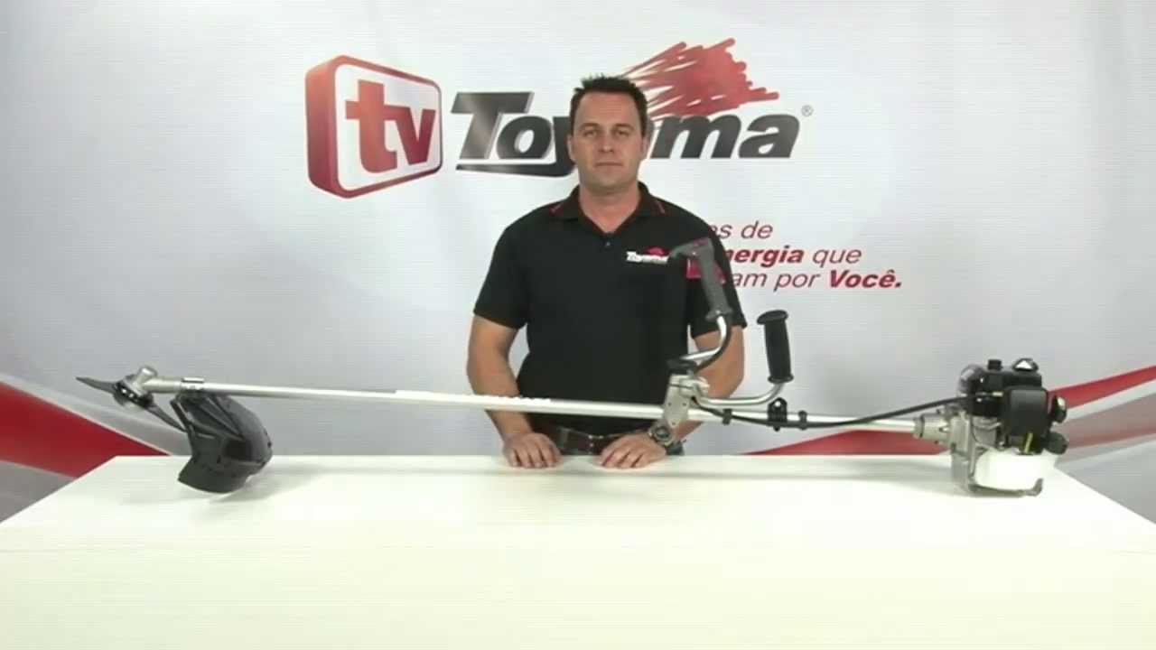 Roçadeira Toyama Profissional TBC50XP - Veja a Roçadeira Toyama
