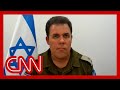 CNN anchor asks IDF spokesman where Palestinians were supposed to go after strike. Hear his response