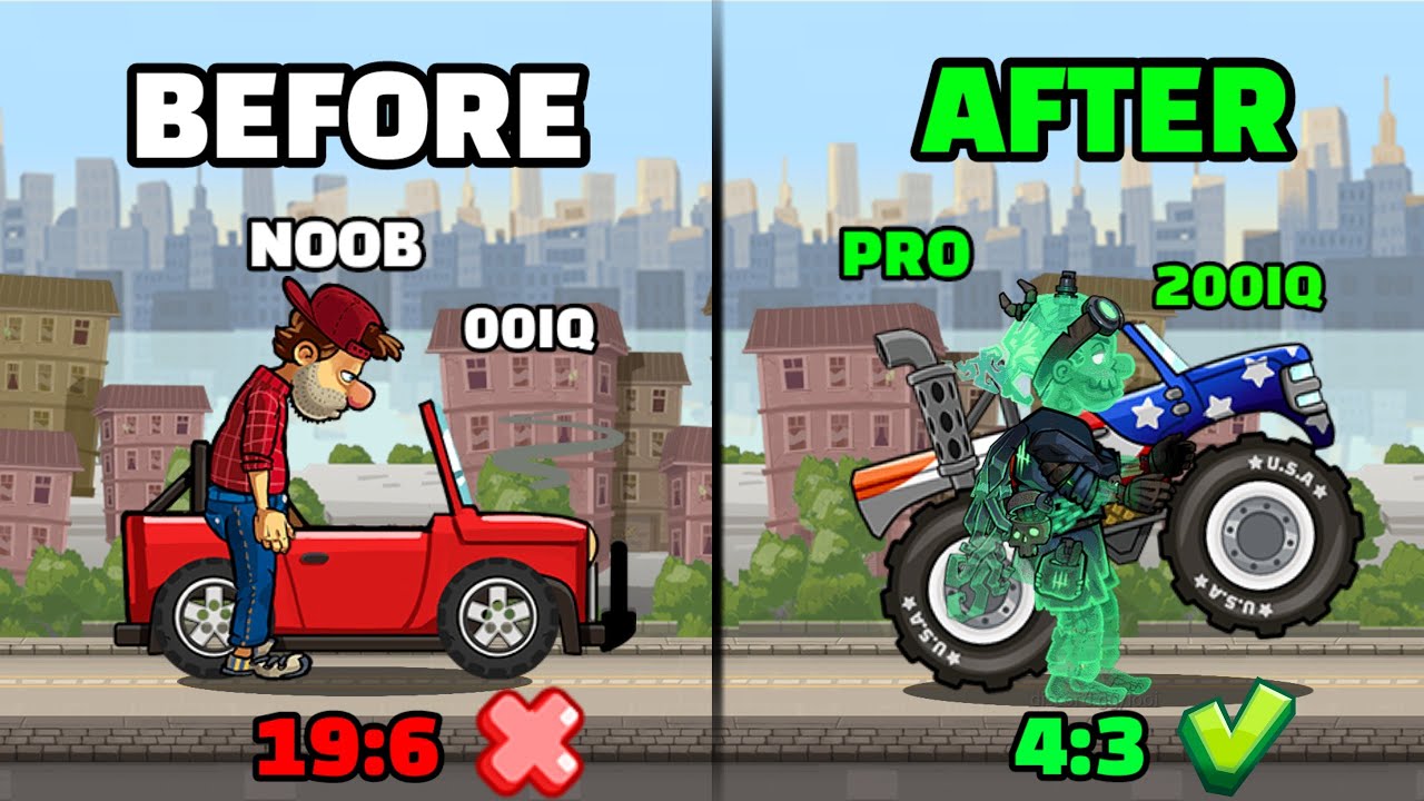 HCR2 SCREEN RATIO FACT ! 😷 NO ONE TELLS YOU | Hill Climb Racing 2