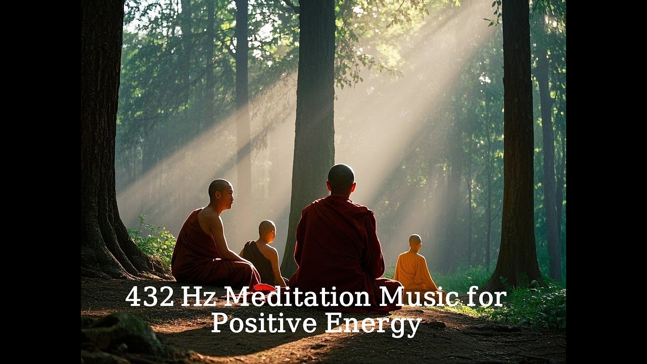 432 Hz Meditation Music for Positive Energy | Deep Healing & Relaxation ...