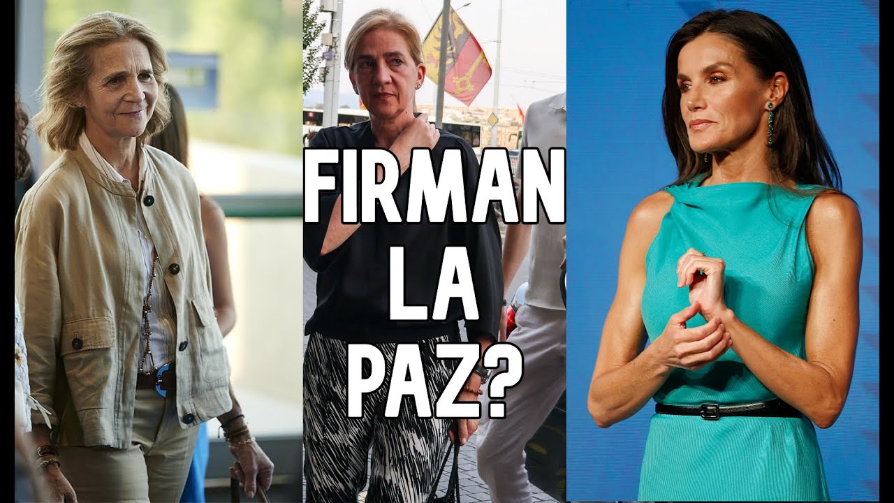 ✅Letizia hace las paces con las Infantas Elena y Cristina por el cumpleaños de Leonor👑🙄