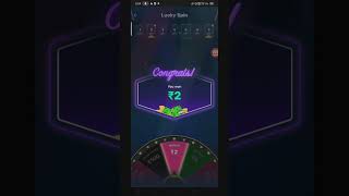 Lucky spin and earn reail money Tamil ⚡#freemoneyearningapp2023#playgamesearnmoney #money #shorts screenshot 1
