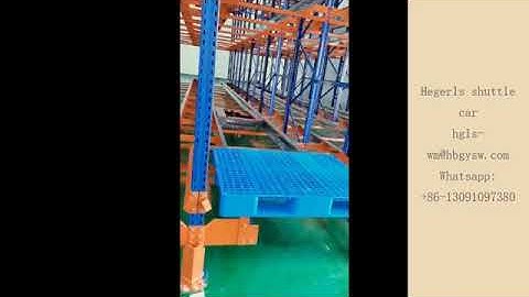 hegerls radio shuttle racking and shuttle car