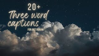 20+ Best Three Word Captions For Instagram screenshot 2