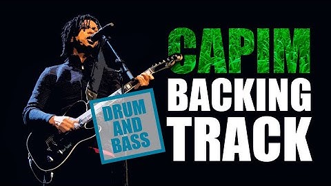 Capim DRUM AND BASS Backing Track Samba - 175bpm
