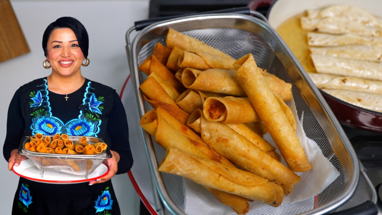 QUICK CHEAP BUDGET FRIENDLY TAQUITOS - YouTube
