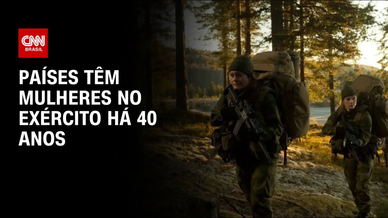 Países têm mulheres no Exército há 40 anos | BASTIDORES CNN