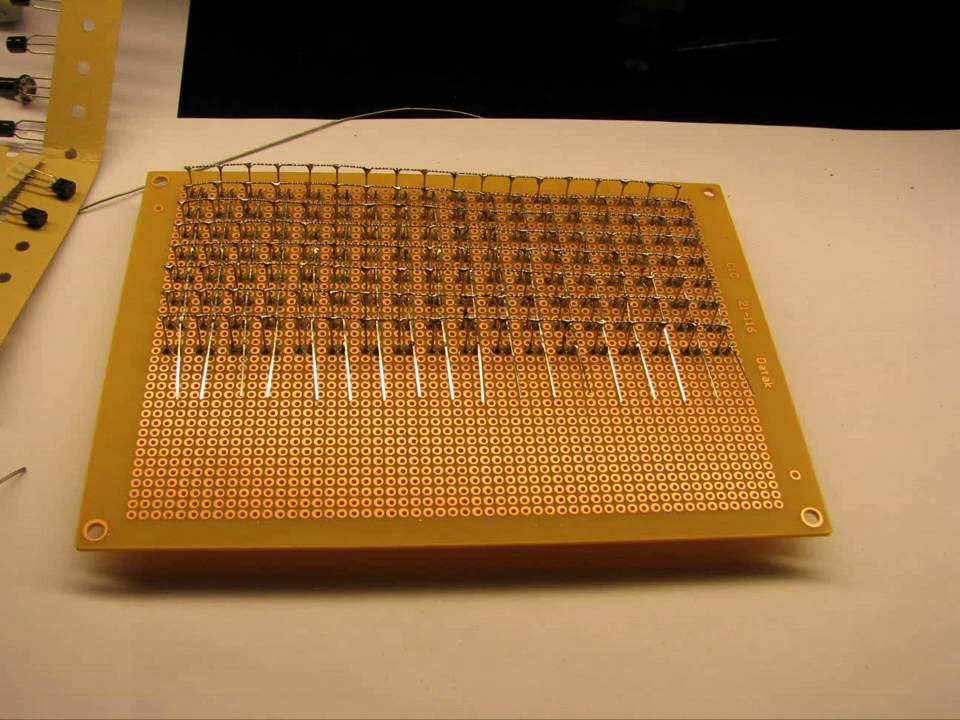 144 LED Display - Assembly Photo Sequence - YouTube