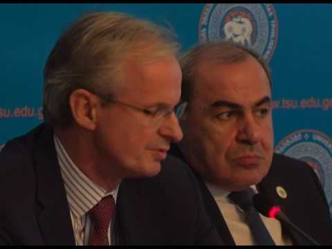 ევროკომისიის წარმომადგენლის შეხვედრა თსუ სტუდენტებთან