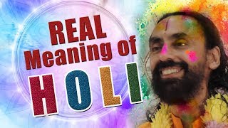 Happy Holi : Real Story behind Holi Celebration - Swami Mukundananda