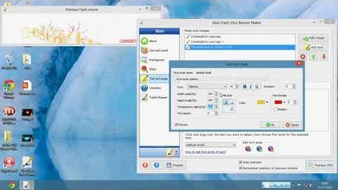 Create Flash HTML Banners FREE Windows