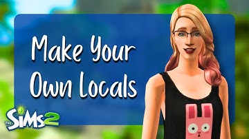 How to Create Custom Vacation Locals | Sims 2 Tutorial