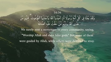 Surah Nahl | Ibrahim Jibreen | English and Arabic | سورة النحل ابراهيم جبرين