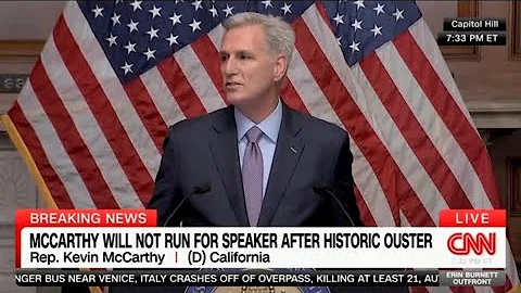 House speaker pro tem Patrick McHenry orders nancy pelosi to vacate her office