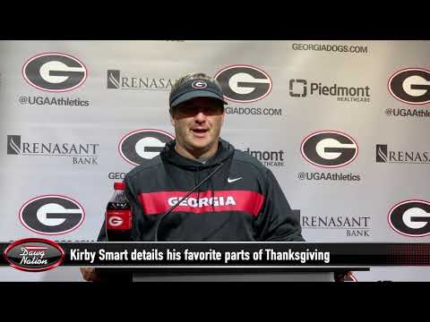 WATCH: UGA football coach Kirby Smart on preparations for Georgia Tech