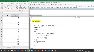 [vba 기초] 18강. Do Loop 순환문