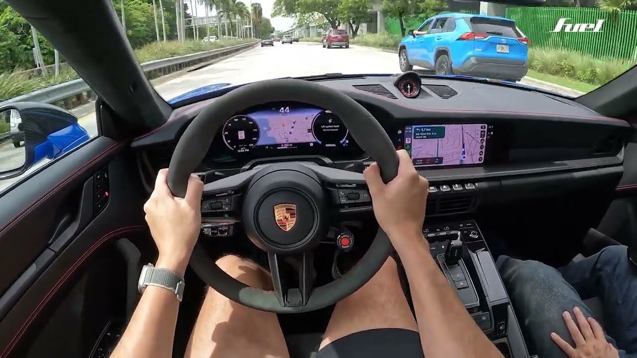 Porsche 911 Carrera GTS 2026 | | Manejo POV (Sonido Binaural y ASMR)