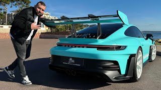 La plus belle 992 GT3 RS?🩵 J’achète, je custom, je teste cette nouvelle GT3 RS et livre à Londres!!