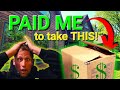 Paid ME almost $2K to clean out HOUSE & he left behind CASH! ~ How did I miss these BOXES?